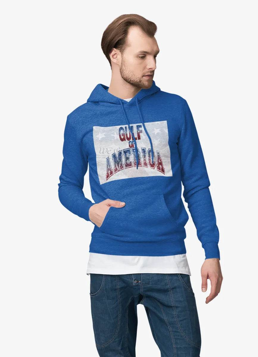 Gulf of America Hoodie | Patriotic Heavy Blend Sweatshirt - Iron Phoenix GHG