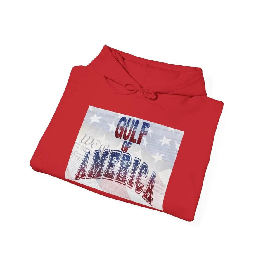 Gulf of America Hoodie | Patriotic Heavy Blend Sweatshirt - Iron Phoenix GHG