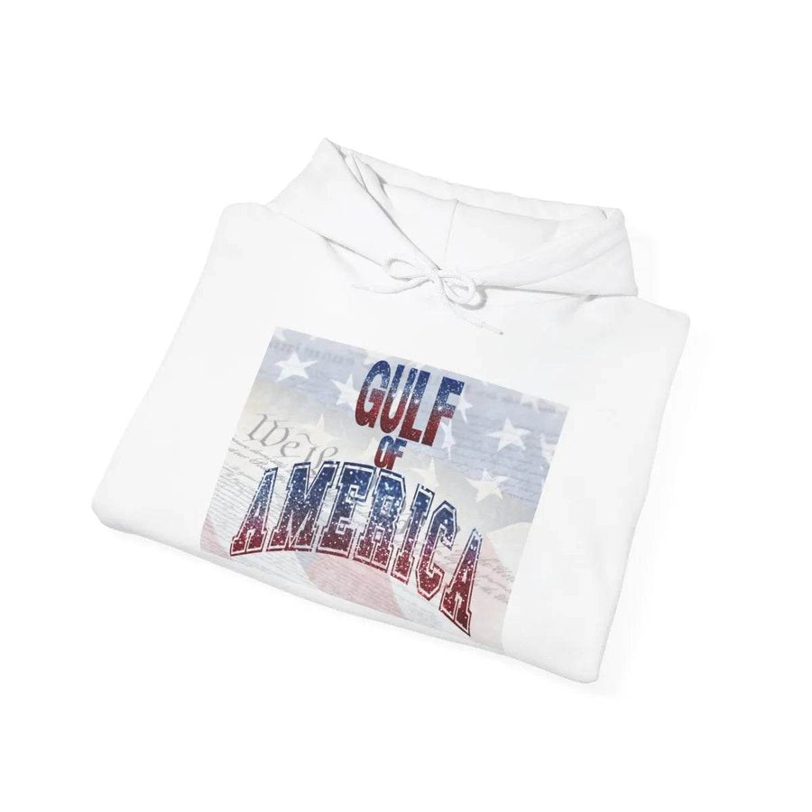 Gulf of America Hoodie | Patriotic Heavy Blend Sweatshirt - Iron Phoenix GHG