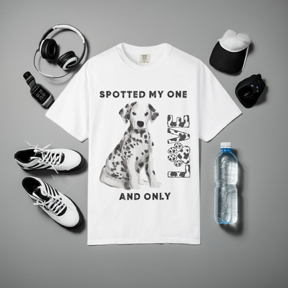 Dalmatian T-shirt - Iconic Eco-Friendly Comfort Tee - Iron Phoenix GHG