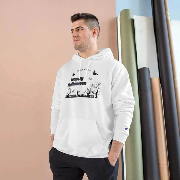 Halloween Hoodie, Champion, Eco-Friendly Warmth - Iron Phoenix GHG