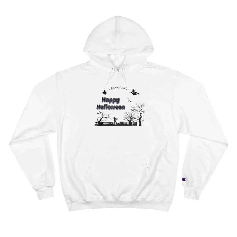 Halloween Hoodie, Champion, Eco-Friendly Warmth - Iron Phoenix GHG