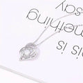 Sentimental Gift Necklace for Her | Heart Pendant IP - Image 4