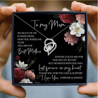 Sentimental Gift Necklace for Her | Heart Pendant IP - Iron Phoenix GHG