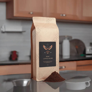 Hemp Coffee Blend - Medium Roast 16oz - Iron Phoenix GHG