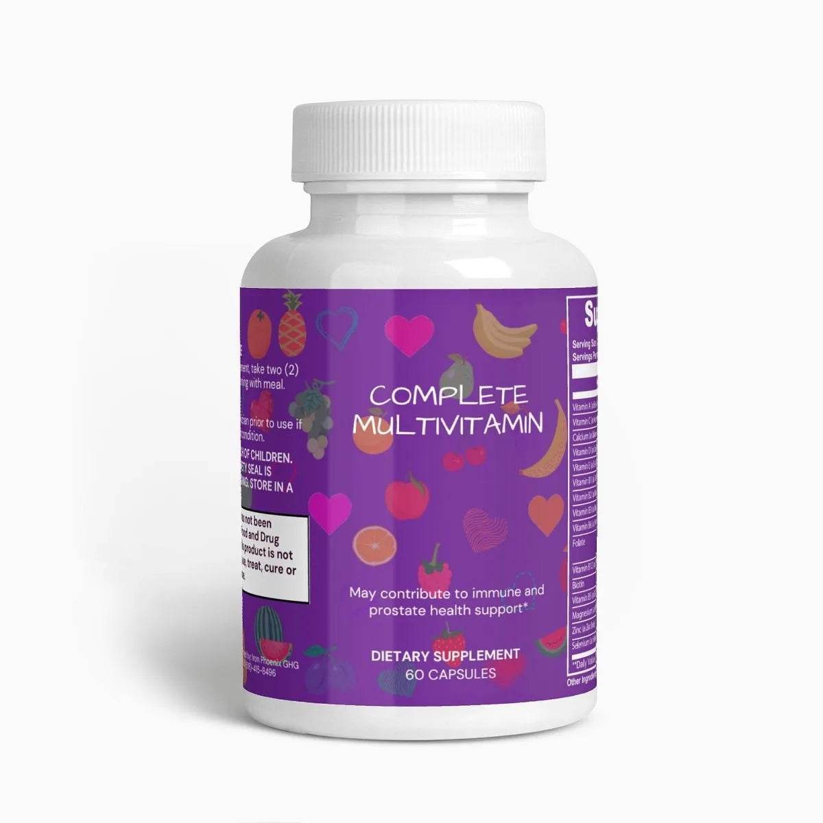 Iron Phoenix GHG Daily Vitality Multivitamin 60ct - Iron Phoenix GHG