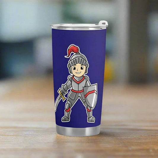 Knight Car Cup - 600ML Stylish Travel Mug - Iron Phoenix GHG