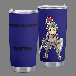 Customizable Knight Travel Mug (20oz)| Iron Phoenix GHG - Iron Phoenix GHG