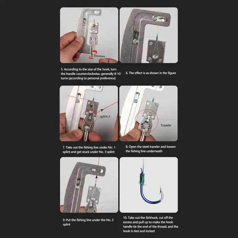 Knot Tying Tool - Eco Stainless Helper - Iron Phoenix GHG