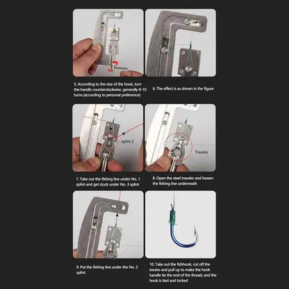 Knot Tying Tool - Eco Stainless Helper - Iron Phoenix GHG
