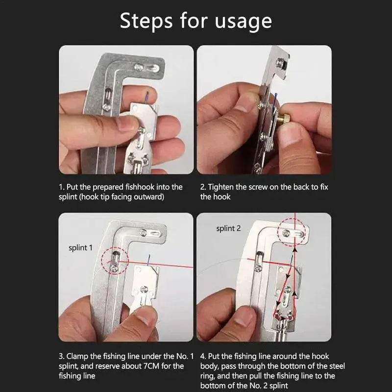 Knot Tying Tool - Eco Stainless Helper - Iron Phoenix GHG