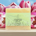 Lemongrass Sage Soap 4oz, Organic Calm, Sensitive Skin Care - Image 1