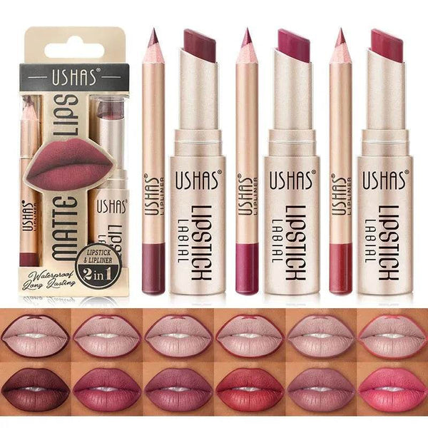 Eco Matte Nude Red Lipstick (by USHAS) 2025 - Iron Phoenix GHG