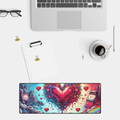 Pixel Heart Desk Mat | Love Inspired Gaming Mouse Pad - Image 6