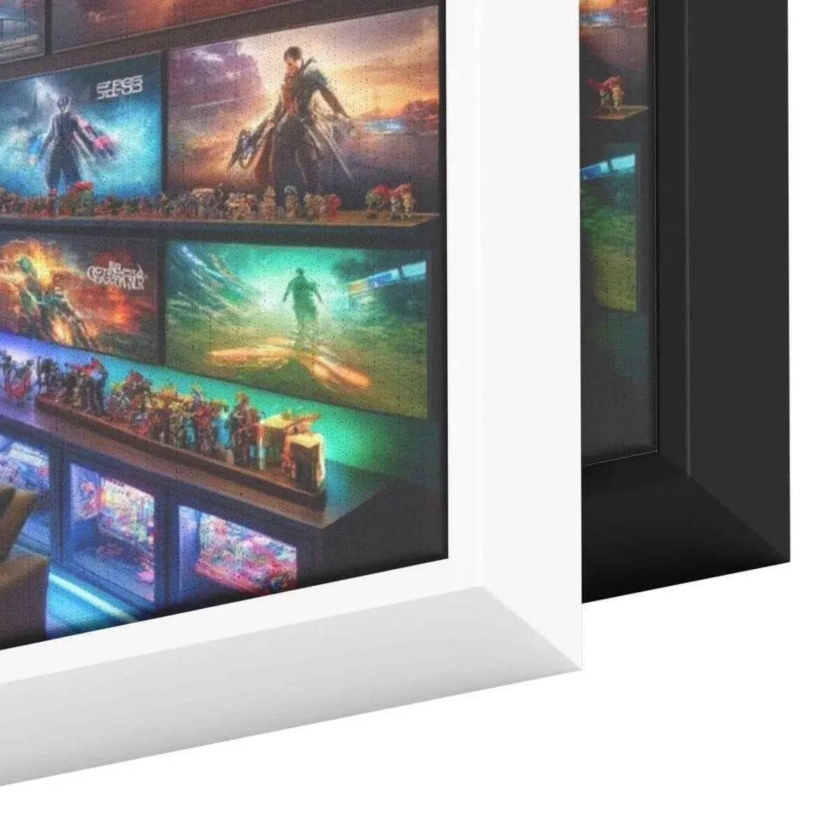 Man Cave Dreams Canvas Print - Gaming Art - Iron Phoenix GHG