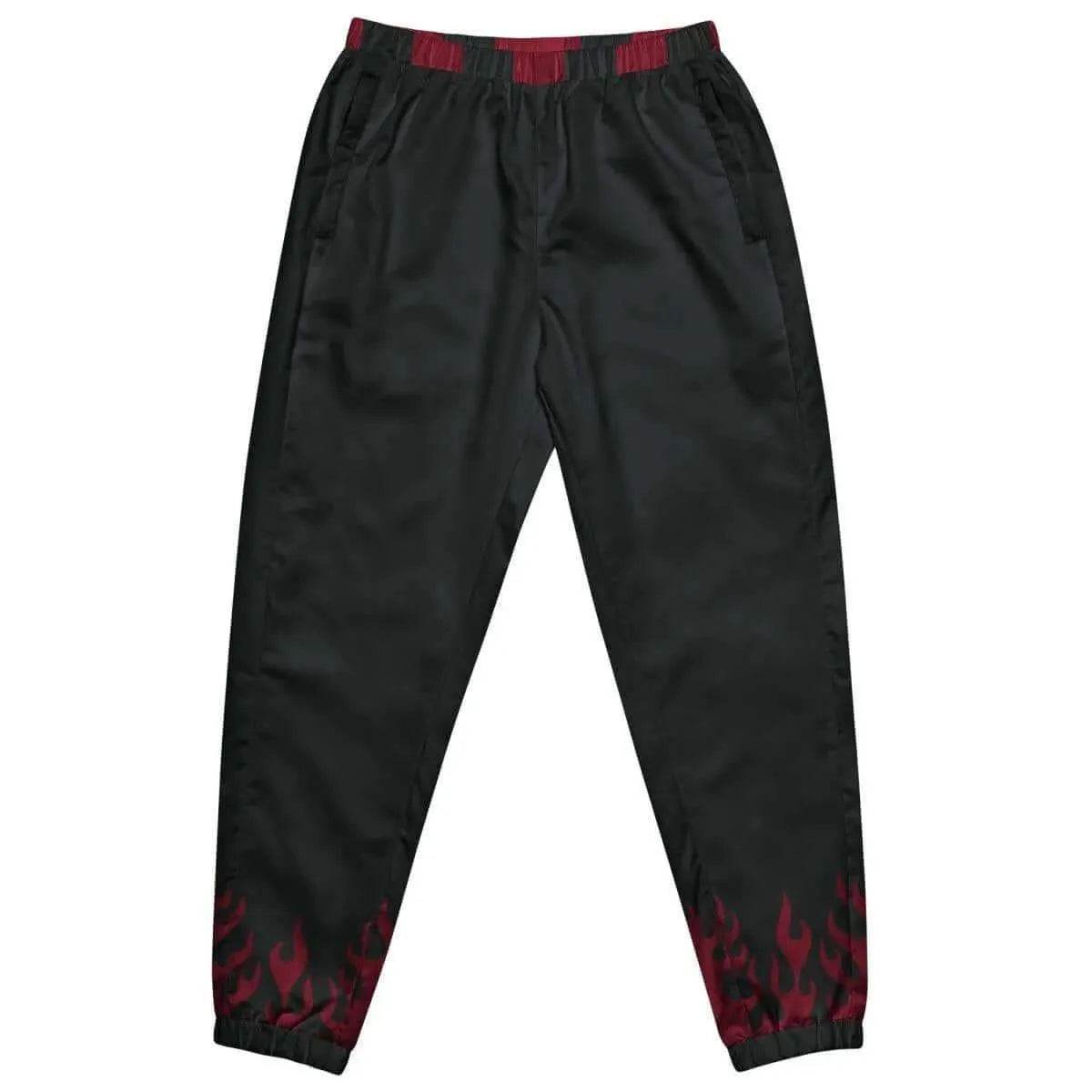 Maroon Accent Track Pants - Active Comfort - Iron Phoenix GHG