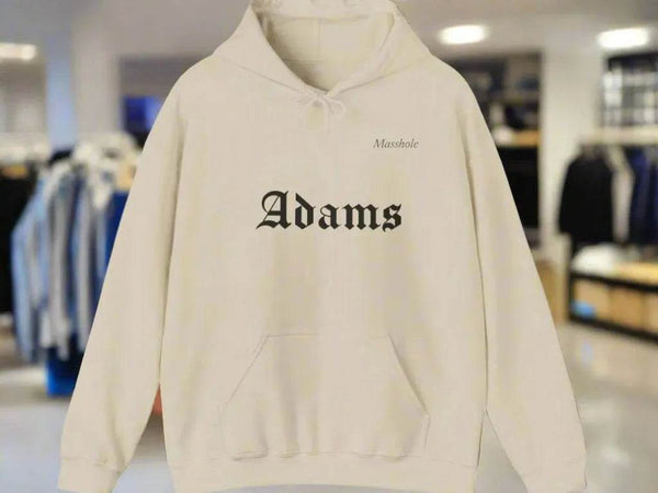 Massachusetts Masshole Adams Hoodie | Iron Phoenix GHG