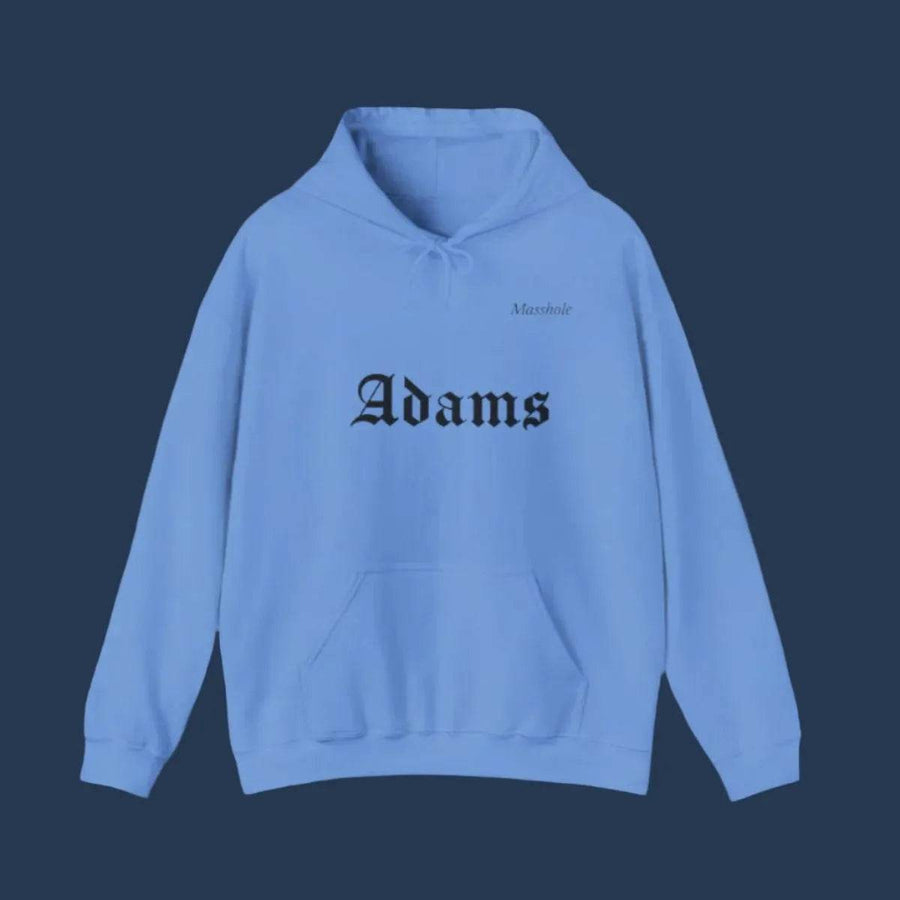 Massachusetts Masshole Adams Hoodie | Iron Phoenix GHG - Iron Phoenix GHG