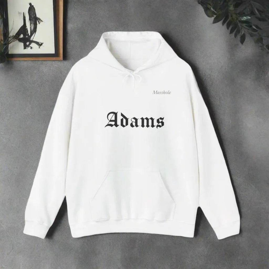 Massachusetts Masshole Adams Hoodie | Iron Phoenix GHG - Iron Phoenix GHG