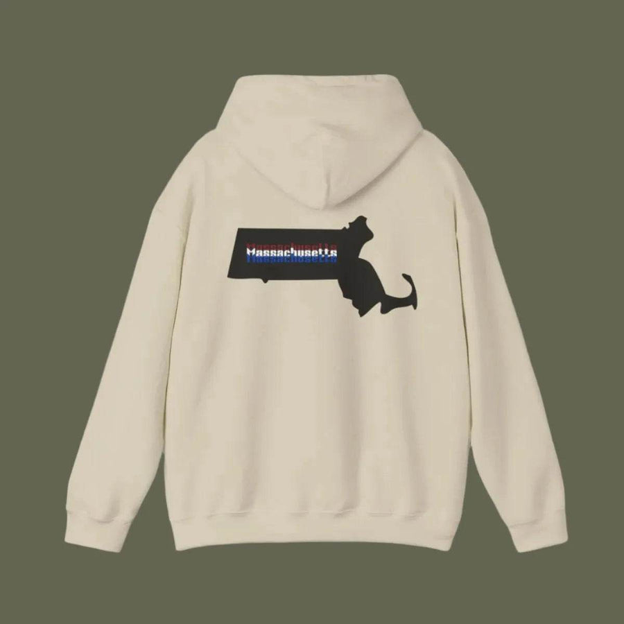 Massachusetts Masshole Adams Hoodie | Iron Phoenix GHG - Iron Phoenix GHG