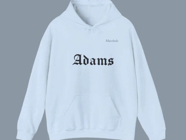 Massachusetts Masshole Adams Hoodie | Iron Phoenix GHG
