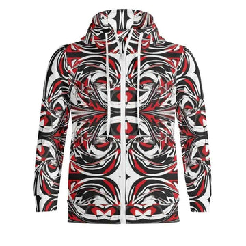 "Abstract Fury" Women's Hoodie |Shadowseeker | Iron Phoenix