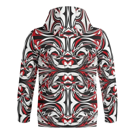 "Abstract Fury" Women's Hoodie |Shadowseeker | Iron Phoenix - Iron Phoenix GHG