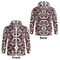 "Abstract Fury" Women's Hoodie |Shadowseeker | Iron Phoenix - Image 5