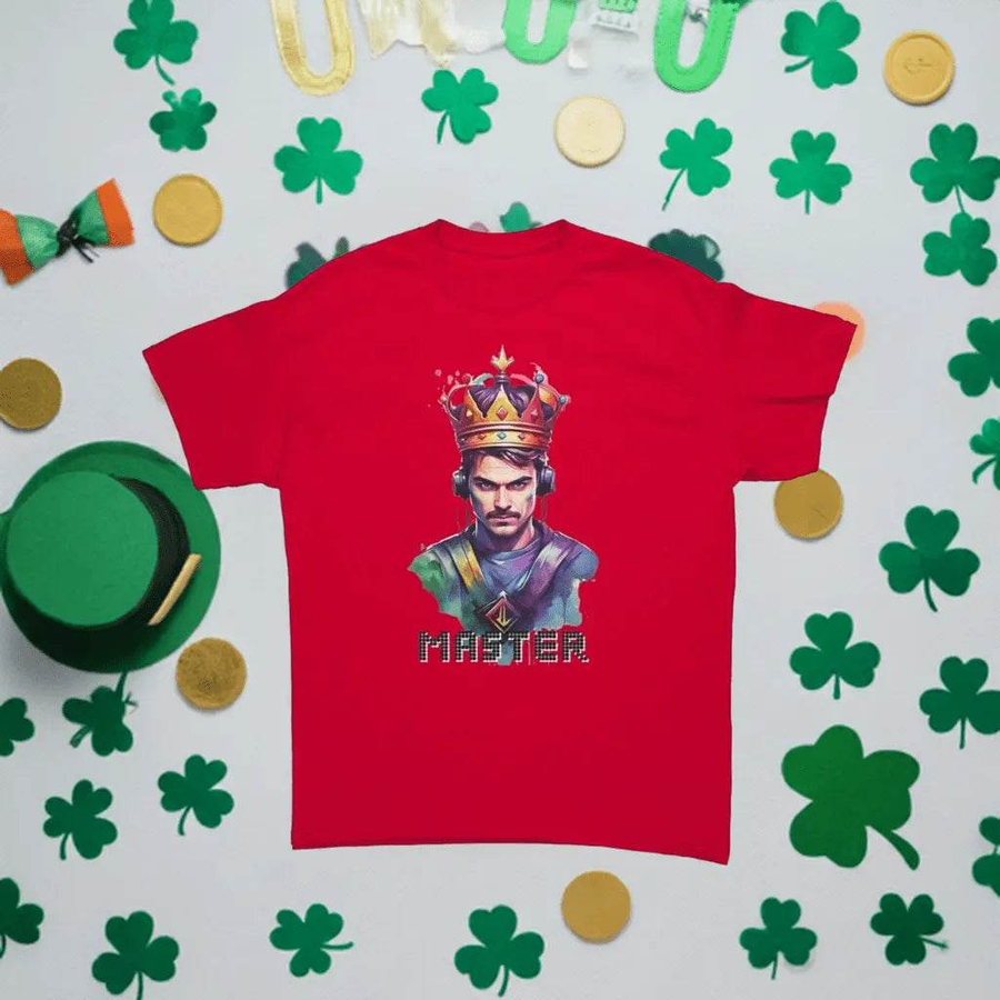 "Gamer King T-Shirt" by Shadowseeker | Iron Phoenix GHG - Iron Phoenix GHG