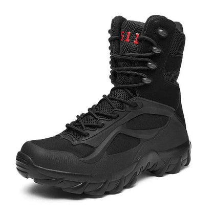 Mens Tactical Boots Lightweight Rugged NonSlip - Iron Phoenix GHG