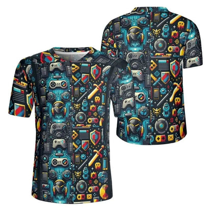 Mens USA Patriotic Jersey - Bold Sportswear for Gamers - Iron Phoenix GHG