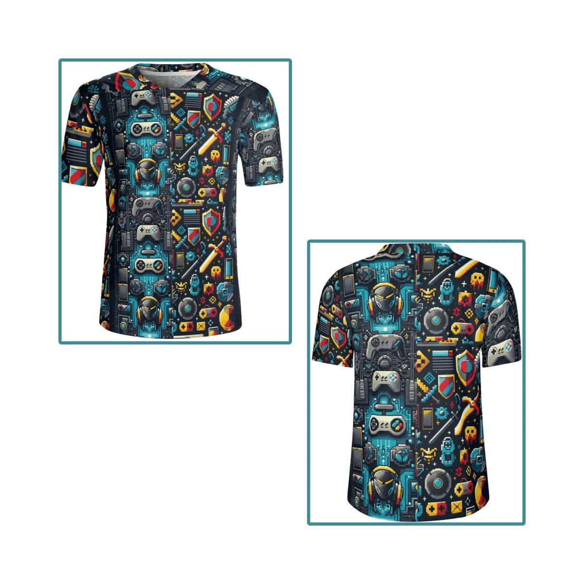 Mens USA Patriotic Jersey - Bold Sportswear for Gamers - Iron Phoenix GHG
