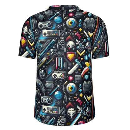 Mens USA Patriotic Jersey - Bold Sportswear for Gamers - Iron Phoenix GHG