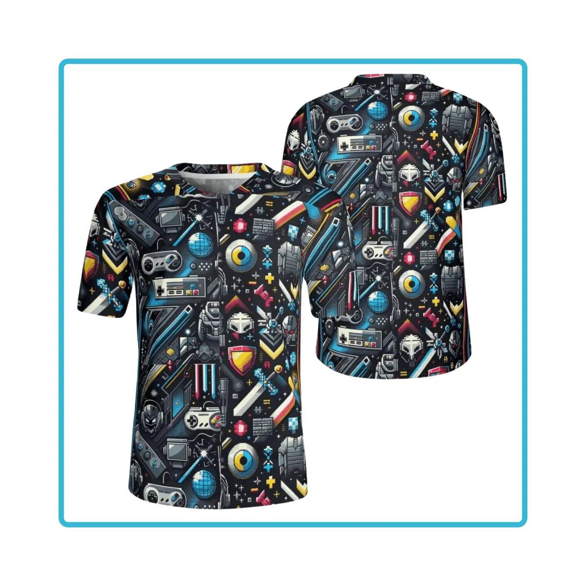 Mens USA Patriotic Jersey - Bold Sportswear for Gamers - Iron Phoenix GHG