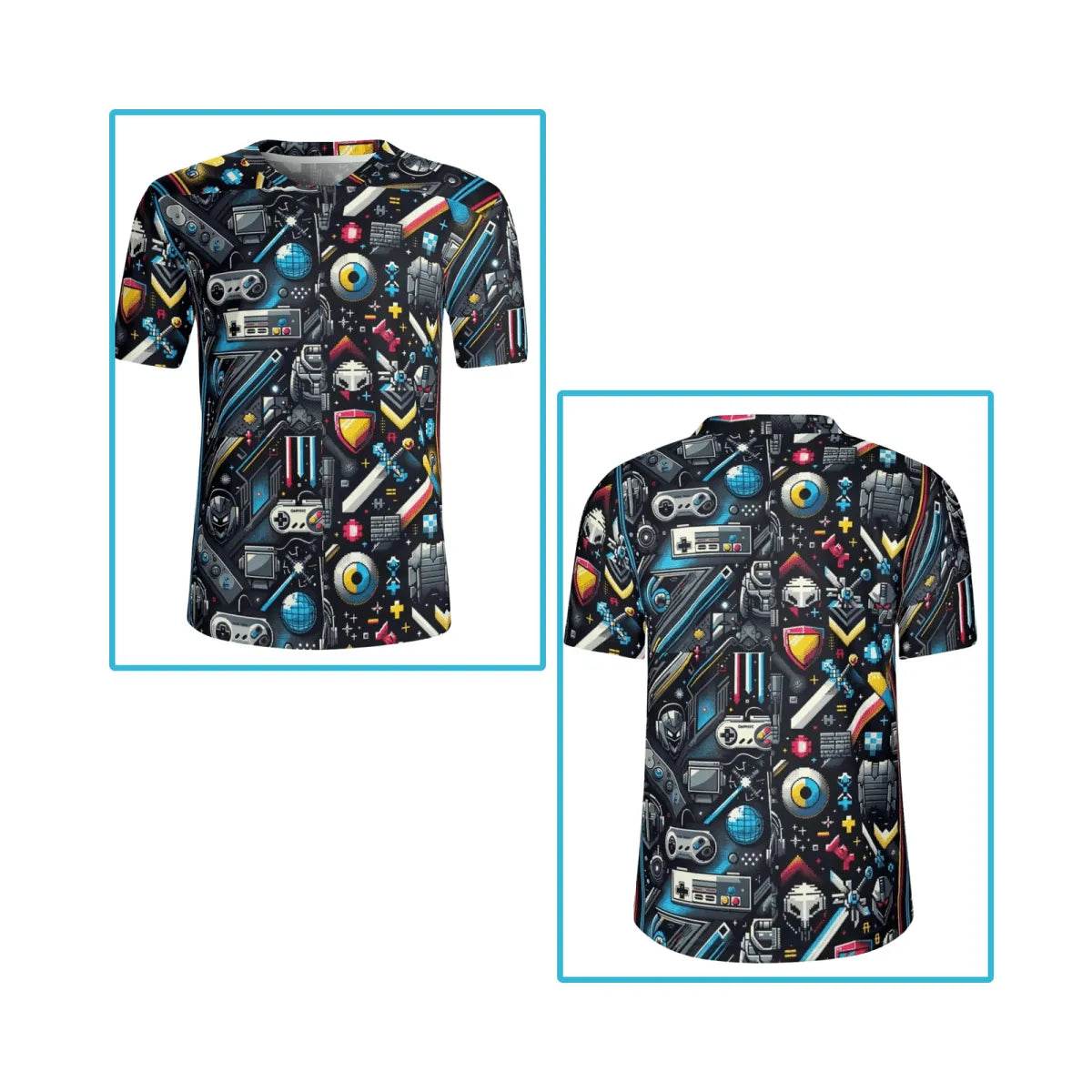 Mens USA Patriotic Jersey - Bold Sportswear for Gamers - Iron Phoenix GHG