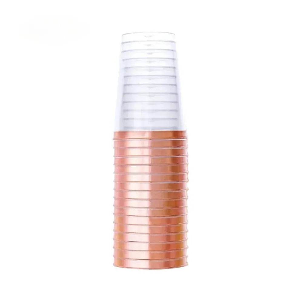 Metallic Disposable Cups Set - Gamer Wedding Party Gear - Iron Phoenix GHG