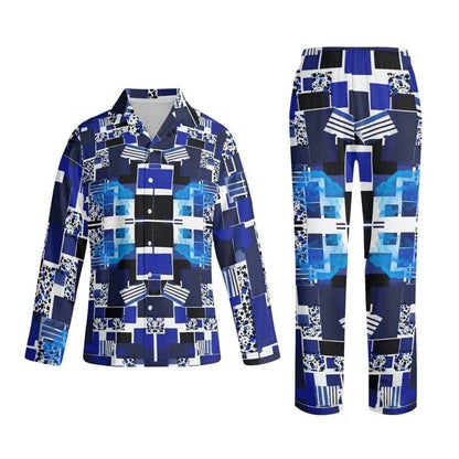 Midnight Blue Pajamas - Gaming, Sports & Calm Comfort - Iron Phoenix GHG