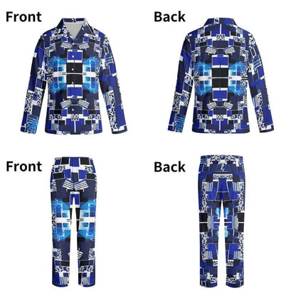 Midnight Blue Pajamas - Gaming, Sports & Calm Comfort - Iron Phoenix GHG