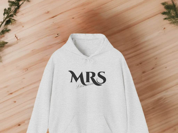 Personalized MRS Wedding Hoodie