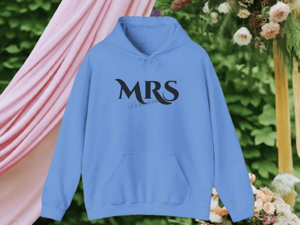 Personalized MRS Wedding Hoodie