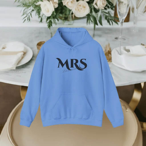 MRS Wedding Hoodie - Personalized Comfort - Iron Phoenix GHG