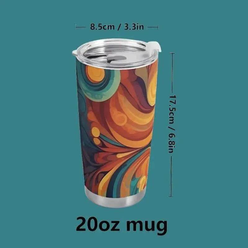 Nebula Travel Mug - Gaming, Sports & Calm Comfort - Iron Phoenix GHG