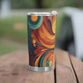 "Cosmic Swirl" Nebula Travel Mug | Iron Phoenix GHG - Image 1