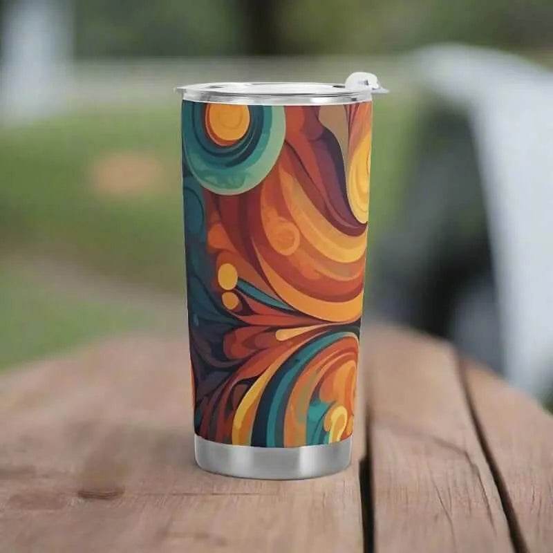 Nebula Travel Mug - Gaming, Sports & Calm Comfort - Iron Phoenix GHG