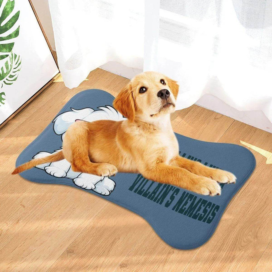 Villain Nemesis Pet Mat | Funny Gamer Dog and Cat Rug - Iron Phoenix GHG