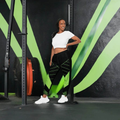 Neon Green and Black Track Pants - Eco Gamer Comfort - Image 6