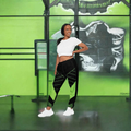 Neon Green and Black Track Pants - Eco Gamer Comfort - Image 5
