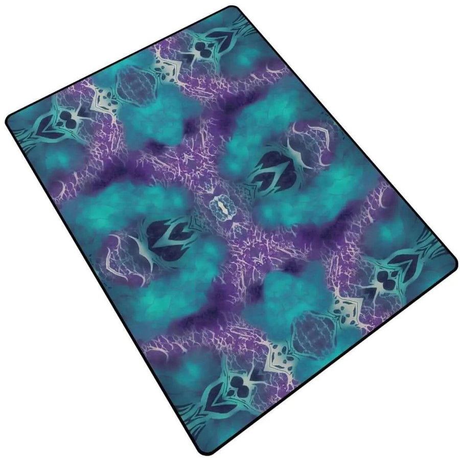 Ocean Mystique Area Rug | Deep Sea Gaming and Yoga Mat - Iron Phoenix GHG
