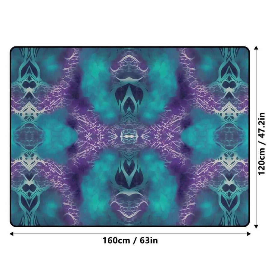 Ocean Mystique Area Rug | Deep Sea Gaming and Yoga Mat - Iron Phoenix GHG
