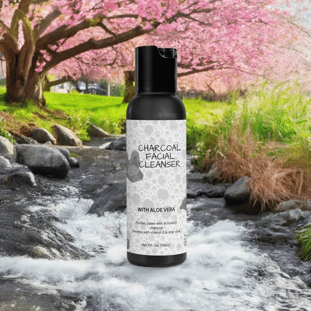 Charcoal Facial Cleanser | Calm Skin for Sports | Gaming Relief